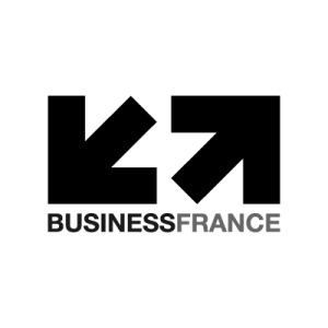 Business France Logo in schwarz