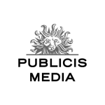 Publicis Media Logo in schwarz