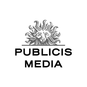 Publicis Media Logo in schwarz